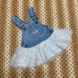 OshKosh B’Gosh Denim overall dress